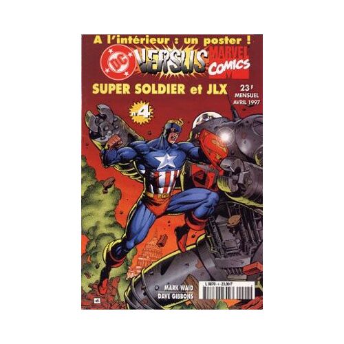 Dc Versus Marvel 4 Super Soldier Et Jlx