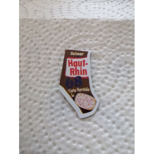 Magnet Le Gaulois : 68 Haut - Rhin