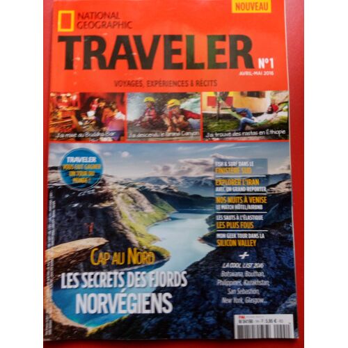 National Géographic Traveler N° 1 - Avril / Mai 2016