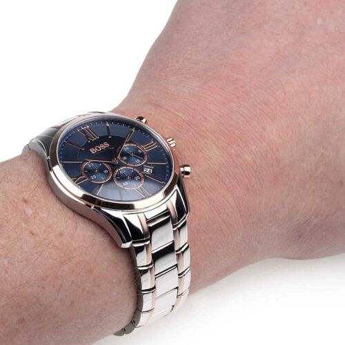 Hugo Boss 1513321 Chronograph Quartz With Stainless Steel Strap Men's Watch