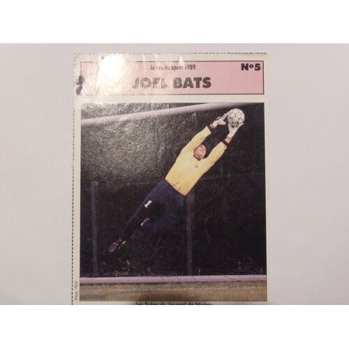 Fiche Le Journal De Mickey Joel Bats Les As Du Sport 1989