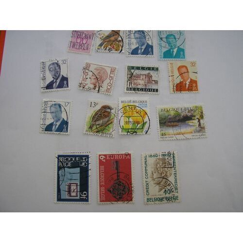 Timbres Oblitérés De Belgique