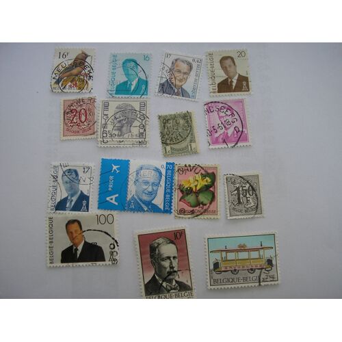 Timbres Oblitérés De Belgique