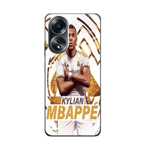 Coque Oppo A78 5g Kylian Mbappe Real Madrid Wallpaper Celebration