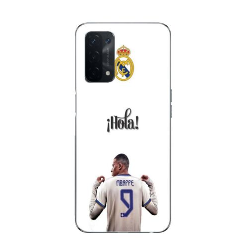 Coque Oppo A54 5g Kylian Mbappe Real Madrid 9 Hola