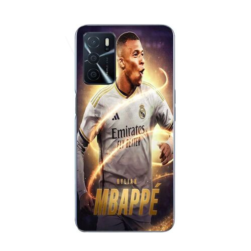 Coque Oppo A16 Kylian Mbappe Real Madrid Wallpaper