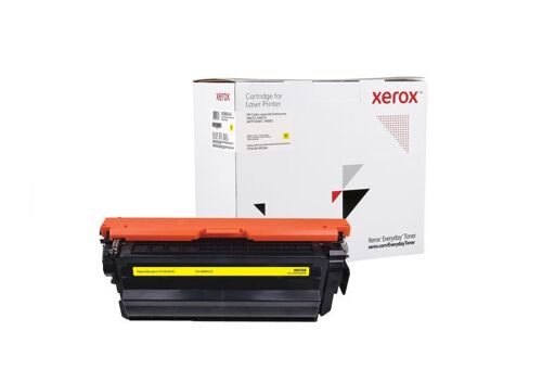 Toner remanufacturé Jaune Everyday de Xerox compatible avec HP 655A (CF452A), Capacité standard