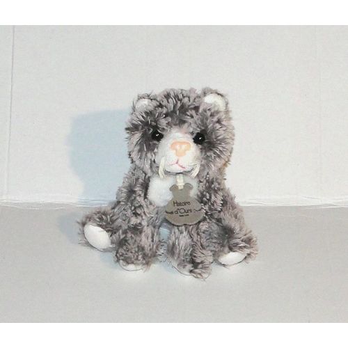Doudou Chat Histoire D'ours Mini Peluche