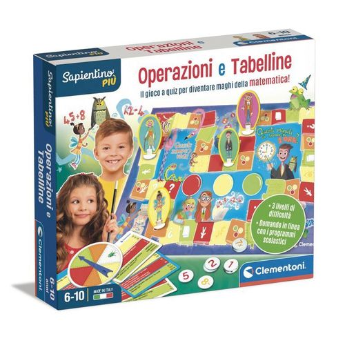 Clementoni Sapientino Più 16596 Jeu De Société Éducatif
