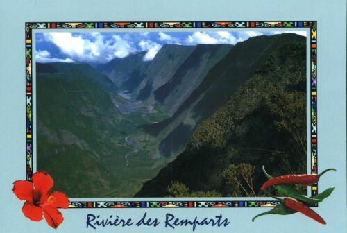 Carte Postale De L' Ile De La Réunion : La Rivière Des Remparts