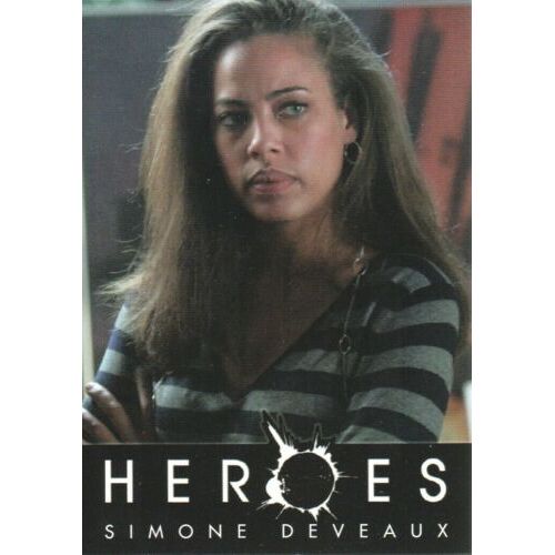 Trading Card Heroes 18 Simone Deveaux Tawny Cypress