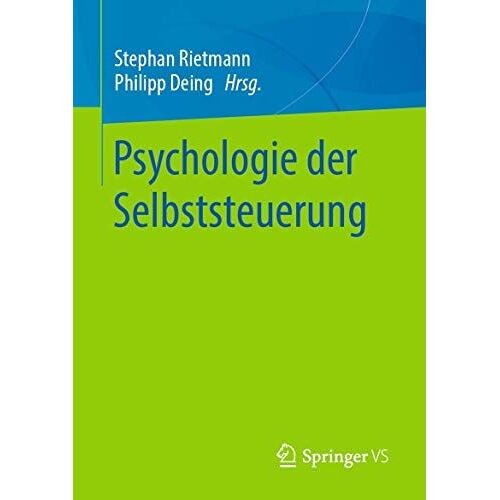 Psychologie Der Selbststeuerung