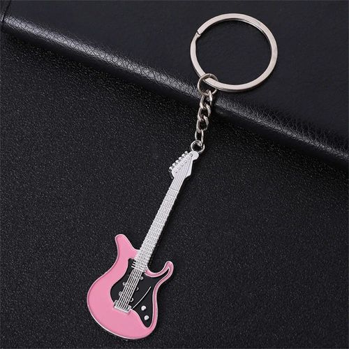 Jekeychain Électrique De Style Punk Vintage,Breloques Coeur Et Étoile,Porte-Clés Pour Les Amateurs De Musique,Cadeaux De Décoration De Sac - Type J