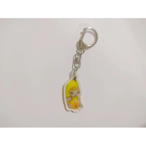 Porte-Clés Chat Happy Gels Pour Femme,Porte-Clés Chat Maxwell Noir,Pendentif De Sac,Lanière,Cadeau Porte-Clés,Drôle,Petit Animal,Acrylique - Type E 3.5cm