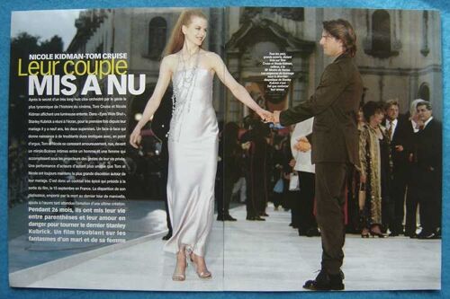 Paris Match N°2625, Coupure De Presse: Nicole Kidman, Tom Cruise