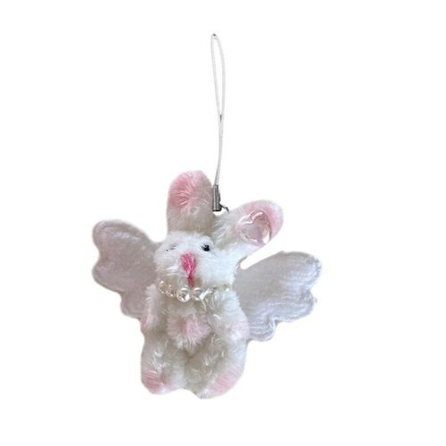 Chaîne De Téléphone En Forme De Lapin Et De C?ur,Style Punk Coréen,Mignon Lapin,Poupée,Porte-Clés,Décoration De Sac,Y2k,Bijoux À La Mode,Pendentif,Accessoires,Cadeau - Type W-1
