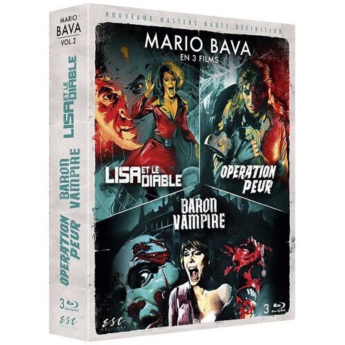 Mario Bava N° 2 : Lisa Et Le Diable + Opération Peur + Baron Vampire - Pack - Blu-Ray