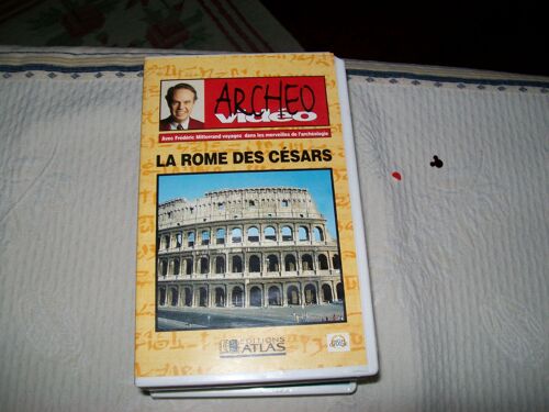 Lot De 3 K7 Collection Archeo Commenté Par F Mitterand: La Grece Archaique; La Rome Des Césars Et L'egypte Des Pharaons