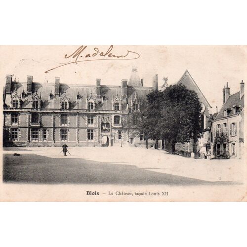 41 Blois - Carte Ancienne 1904 - Le Château, Façade Louis X I I