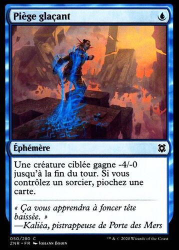 Piège Glaçant - Mtg - Renaissance De Zendikar - C - 50/280