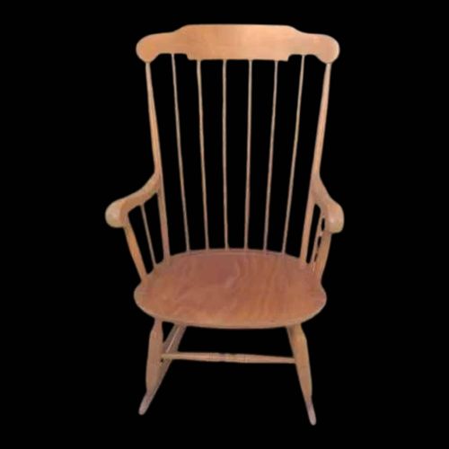 Rocking chair par stol kamnik anne 1960 bois