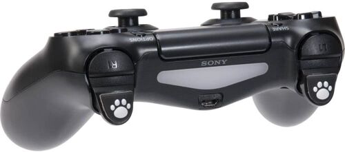 L2/R2 Button Cover For Ps4 (Black Nekonyan) [Import Japonais]
