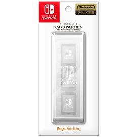 Nintendo Switch Card Palette 6 (Clear White) [Import Japonais]
