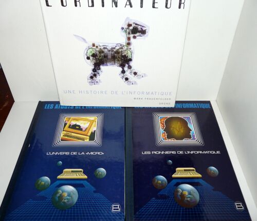 L'ordinateur, L'univers De La Micro, Les Pionniers De L'informatique, Lot De 3 Livres