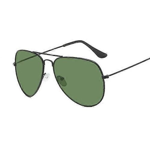 Lunettes De Soleil Pilote Classiques Pour Adultes, Marque De Mode, Lunettes De Soleil De Créateur Pour Adultes, Monture Métallique D'aviation À Miroir Coloré, Conduite