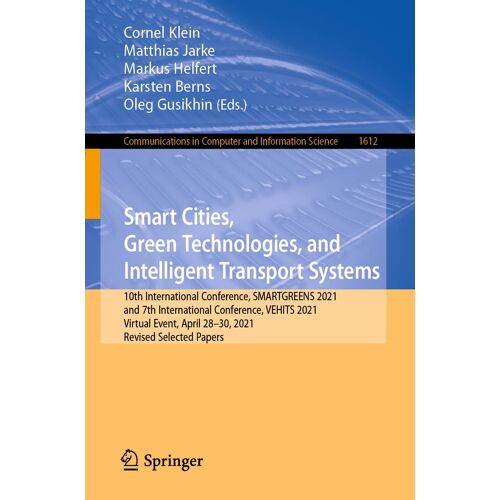 Smart Cities, Green Technologies, And Intelligent Transport Systems