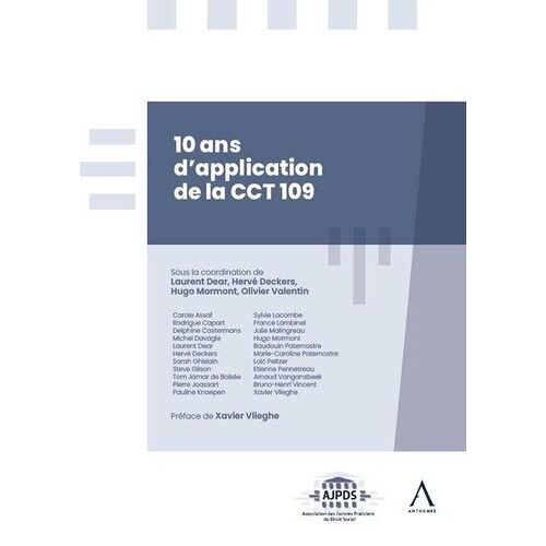 10 Ans D'application De La Cct 109 - La Motivation Du Licenciement
