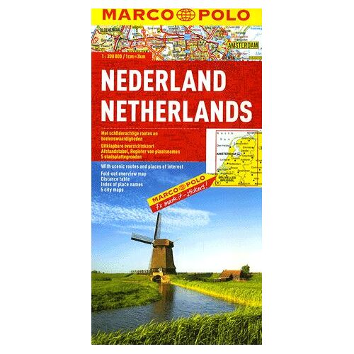 Marco Polo Länderkarte Niederlande 1 : 300 000