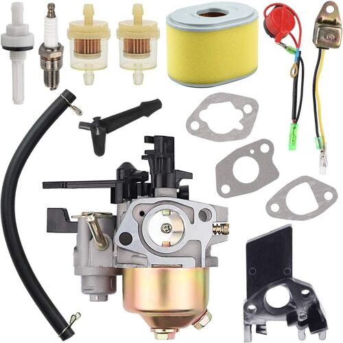 Kit de carburateur GX160 pour Honda GX200 GX168 GX140 GX120 5.5HP 6.5 HP Moteur WP30X Pompe à Eau Nettoyeur Haute Pression Carb, avec Joints de Montage