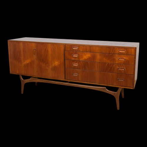 Buffet En Teck Du Milieu Du Sicle De Greaves Amp Thomas Royaumeuni Annes 1960 Marron