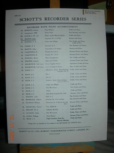 Partition Piano Concerto N°2 John Baston