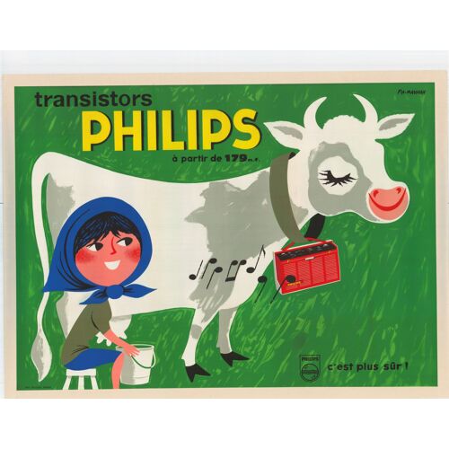 Affiche Transistors Philips