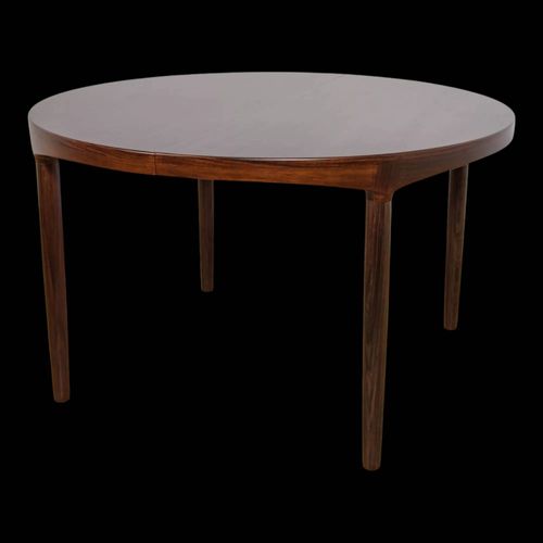 Table Manger Extensible En Palissandre Du Milieu Du Sicle Par Harry Stergaard Pour Rande Marron