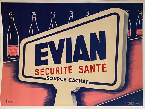 Affiche Evian