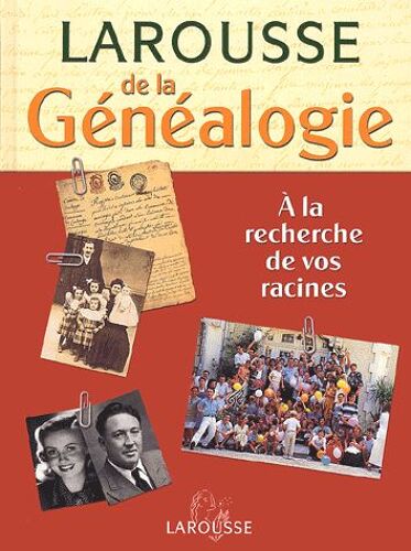 Larousse De La Généalogie - (1cédérom)