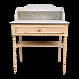 Coiffeuse Vintage Beige