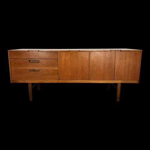 Buffet Vintage Unique En Teck Des Annes 1960 Produit Par Nathan Au Royaumeuni Marron