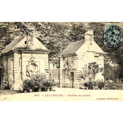 Carte Postale Ancienne, France, Seine Et Marne ( 77 ), Coulommiers, Les Capucins, Le Pavillon Des Gardes