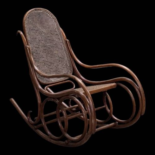 Thonet Rocking Chair 1900 Bois