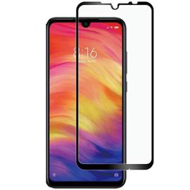 Verre Trempé Pour Xiaomi Redmi Note 7, Weideworld 3d Couverture Complète Protection Écran Verre Trempé Film Protecteur D'écran Pour Xiaomi Redmi Note 7/Note 7 Pro, Noir