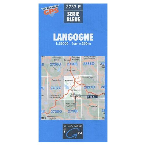 Langogne - 1/25000