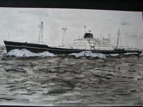 "Maori" Des Messageries Maritimes