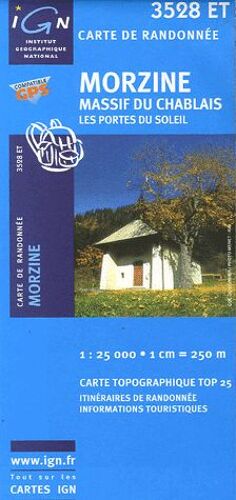 Morzine Massif Du Chablais Les Portes Du Soleil - 1/25 000