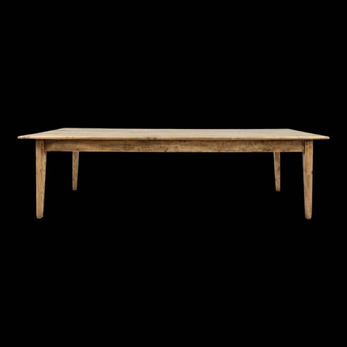 Grande Table De Ferme Rustique En Bois Daposorme France Vers 1800 Marron