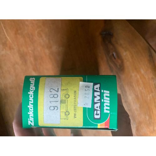 Combi Wolkswagen Lieferwagen Gama Mini 9182 Avec Boîte-Gama