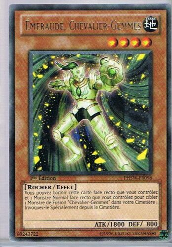 Emeraude Chevalier Gemmes (Gem-Knight Emerald) - Yu-Gi-Oh! - Phsw-Fr096 - R